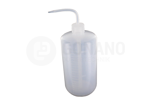 wash bottle with swan neck 1000ml