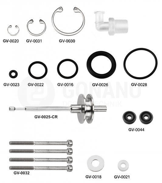 Repair Kit big for Spool valve