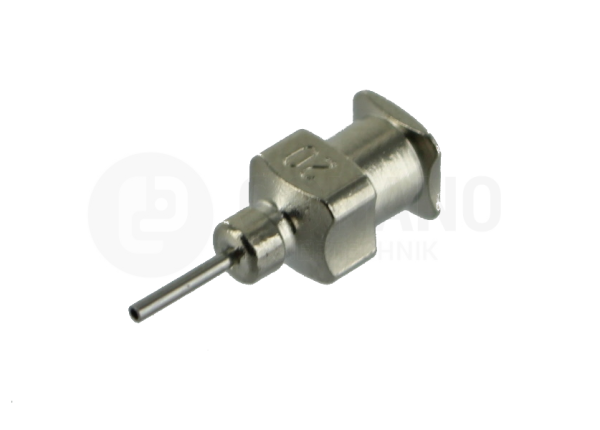 Precision SS tip 1/4&quot; ID 0,61 mm