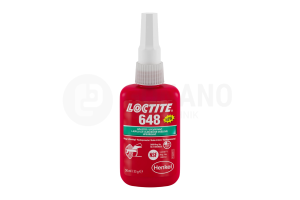 joining adhesive high strenght LOCTITE 648, 50ml bottle