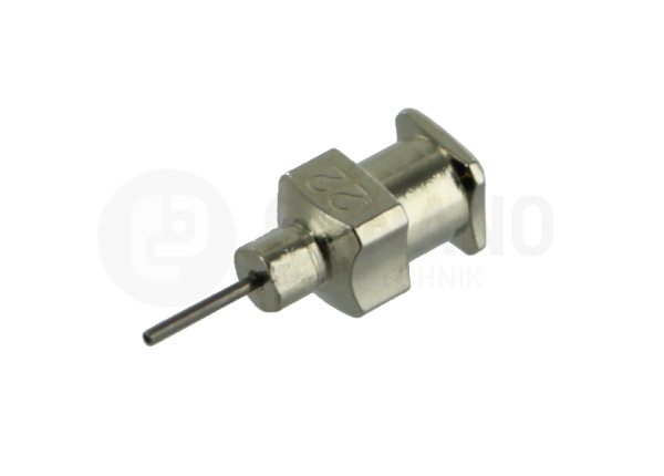 Precision SS tip 1/4&quot; ID 0,42 mm